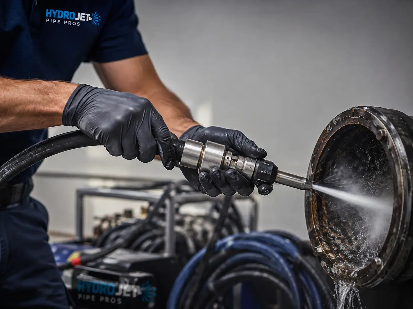 Hydro Jet Pipe Descaling in Pasadena, TX